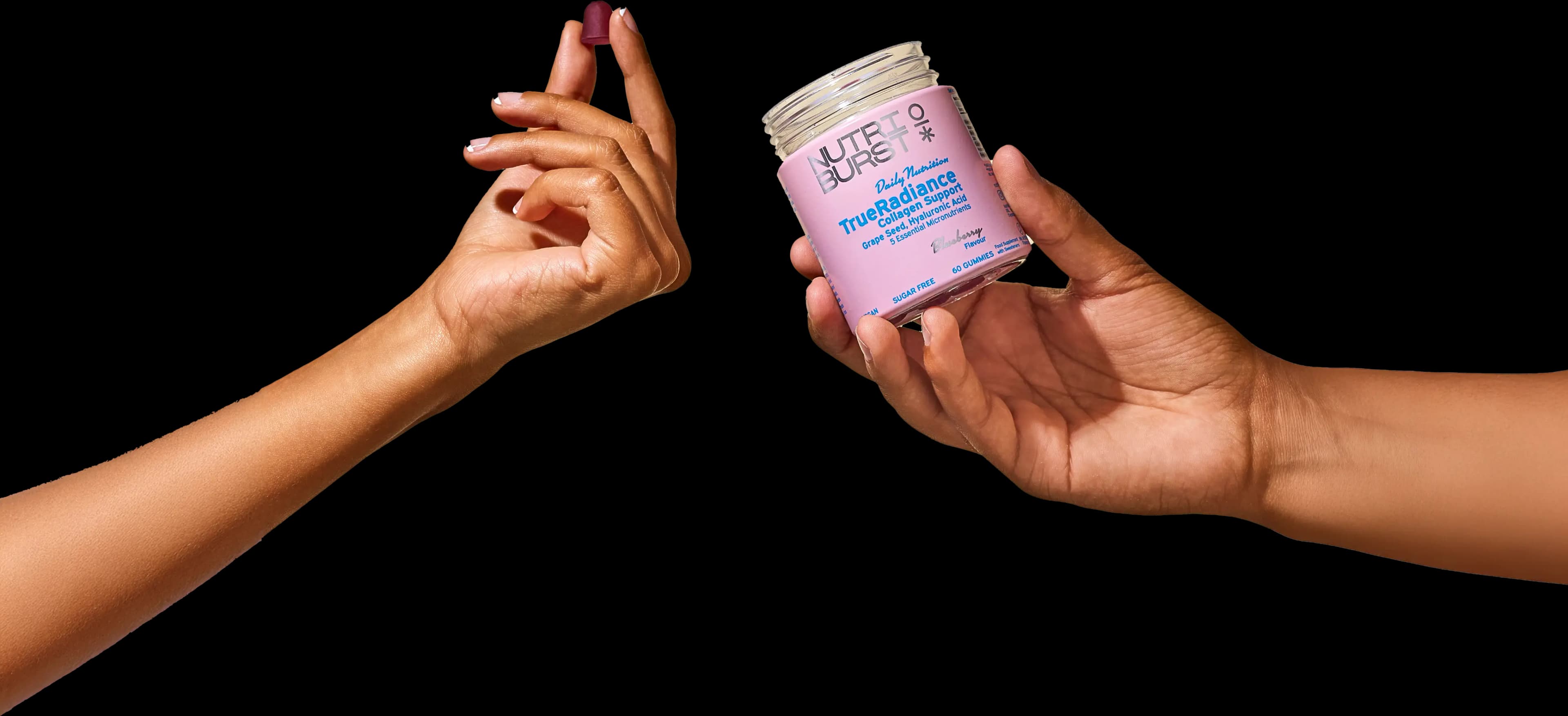 Nutriburst hands